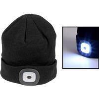 Portwest LED Headlight Beanie 150lm in Black Acrylic