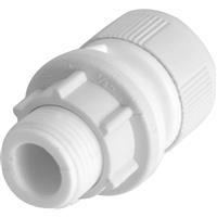 Unbranded Tank Connector 15mm in White Plastic