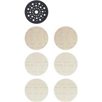 Bosch EXPERT M480 Mesh Sanding Discs Set 125mm (7 Piece) Plastic