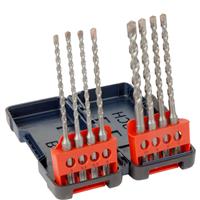 Bosch Tough Box SDS Plus Drill Bit Set (8 Piece) Alloy Steel