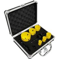 Spectre Electrician's Holesaw Set (9 Piece) Plastic