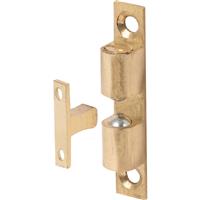 Unbranded Double Ball Catch 50mm (10 Pack) in Brass