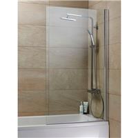 Highlife Square Bath Screen in Chrome