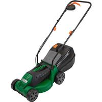 Hawksmoor 1200W 32cm Electric Lawnmower 230V in Green Polypropylene