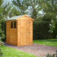 Power Overlap Apex 6' x 4' in Natural Timber