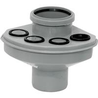 Aquaflow Soil Manifold 110mm in Grey