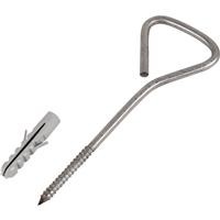 BPC Fixings Stainless Steel Screw-In Wallstarter Tie 130mm (10 Pack)