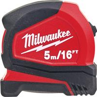 Milwaukee Pro Compact Tape Measure 5m/16' Steel