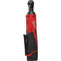 Milwaukee M12 IR-201B Compact 1/4" Impact Ratchet 1 x 2.0Ah Steel