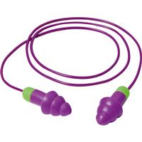 Moldex Rockets Reusable Corded Earplugs in Purple Tpe