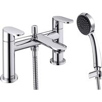 Deva Hudson Taps Bath Shower Mixer in Chrome Brass