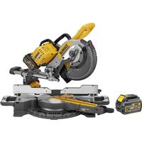 DeWalt DCS727 54V XR FlexVolt 250mm Double Bevel Slide Mitre Saw 2 x 6.0Ah Steel