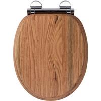 Croydex Rutland Toilet Seat in Natural Wood