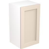 Kitchen Kit Flatpack Shaker Kitchen Cabinet Wall Unit Ultra Matt 400mm in Cashmere MFC