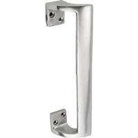 Eclipse Oval Grip Aluminium Pull Handle 225mm in Silver