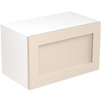 Kitchen Kit Flatpack Shaker Kitchen Cabinet Wall Bridge Unit Ultra Matt 600mm in Cashmere MFC