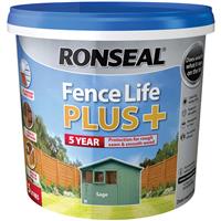 Ronseal Fence Life Plus 5L in Sage