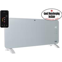 Princess Smart Panel Heater 2000W in White Glass