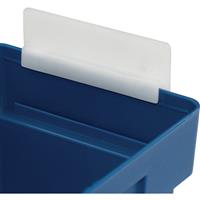 Barton Shelf Bin End Stop 80 x 95mm (100 Pk) Plastic