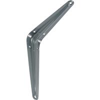 Rothley London Shelf Bracket 350 x 300mm (20 Pack) in Grey Steel