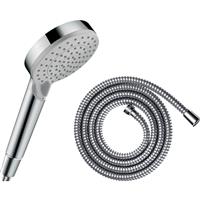 Hansgrohe Vernis Blend 100 Vario EcoSmart Shower Kit 175cm in Chrome Brass