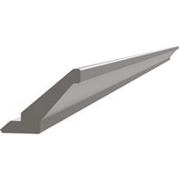 Kitchen Kit Flatpack Shaker Cornice Ultra Matt 2745mm in Dust Grey