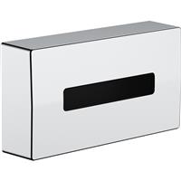 Hansgrohe AddStoris Tissue Box in Chrome Plastic