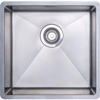 Unbranded Stainless Steel Single Bowl Kitchen Sink 450 x 440 x 190mm in Silver
