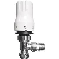 Made4Trade Contract TRV 15mm Angled in Chrome Brass