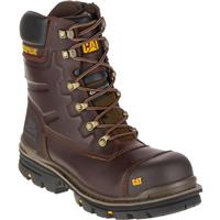 CAT Men's erpillar Premier Hi-Leg Waterproof Safety Boots in Brown