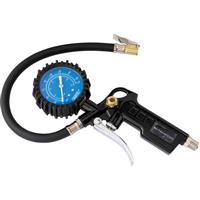 Draper Pistol Grip Air Tyre Inflator 0-170 psi in Black Rubber