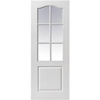 JB Kind Classique 6 Light Internal Door 35 x 1981 x 686mm in White Mdf