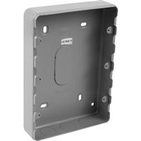 MK Grid Metal Surface Back Box 12 Gang