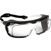 Pyramex Cappture Overspecs Safety Glasses Clear Lens in Black
