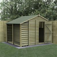 Forest 4LIFE Apex Shed 6 x 8 - Single Door