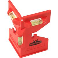 Minotaur Post Spirit Level in Red ABS Plastic