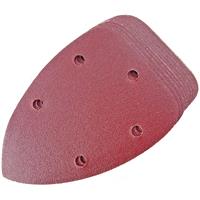 Toolpak Detail Sanding Sheets 140mm x 97mm 120 Grit (10 Pack) Aluminium