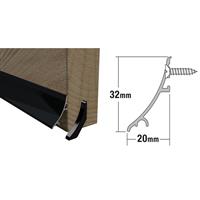 Stormguard Rain Deflector 32mm in Black