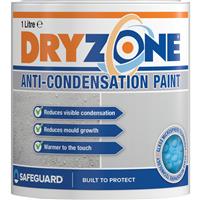 Safeguard Dryzone Anti Condensation Paint 1L Matt in White