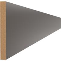 Kitchen Kit Flatpack Slab Plinth Super Gloss 2745mm in Graphite Mdf