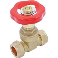 Made4Trade Gate Valve 15mm in Gold Brass
