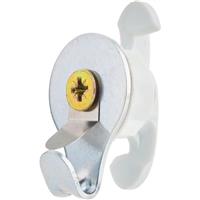 Bullfix Plasterboard Mirror and Picture Hook Kit (4 Pack) in White Steel