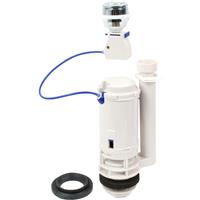 Fluidmaster Dual Flush Push Button Valve in White