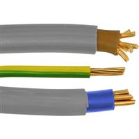 Pitacs Meter Tails Cable (6181Y) 25mm2 Coil (3m) in Grey