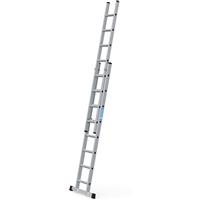 Zarges Everest Extension Ladder 2 x 10 D-Rung 2980 x 430 x120mm Plastic