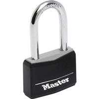 Master Lock Covered Aluminium Padlock 40 x 6 x 38mm LS in Black