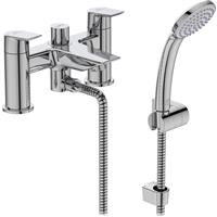 Ideal Standard Tesi Taps Bath Shower Mixer in Chrome Brass