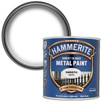 Hammerite Metal Paint Smooth 2.5L in White