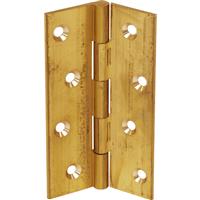 Unbranded Butt Hinge 100mm (2 Pack) in Brass