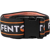 Fento Max Clip Knee Pad Straps /Orange (4 Pack) in Black Rubber